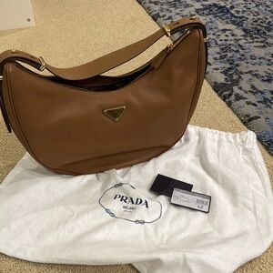 Prada Arque Leather Bag